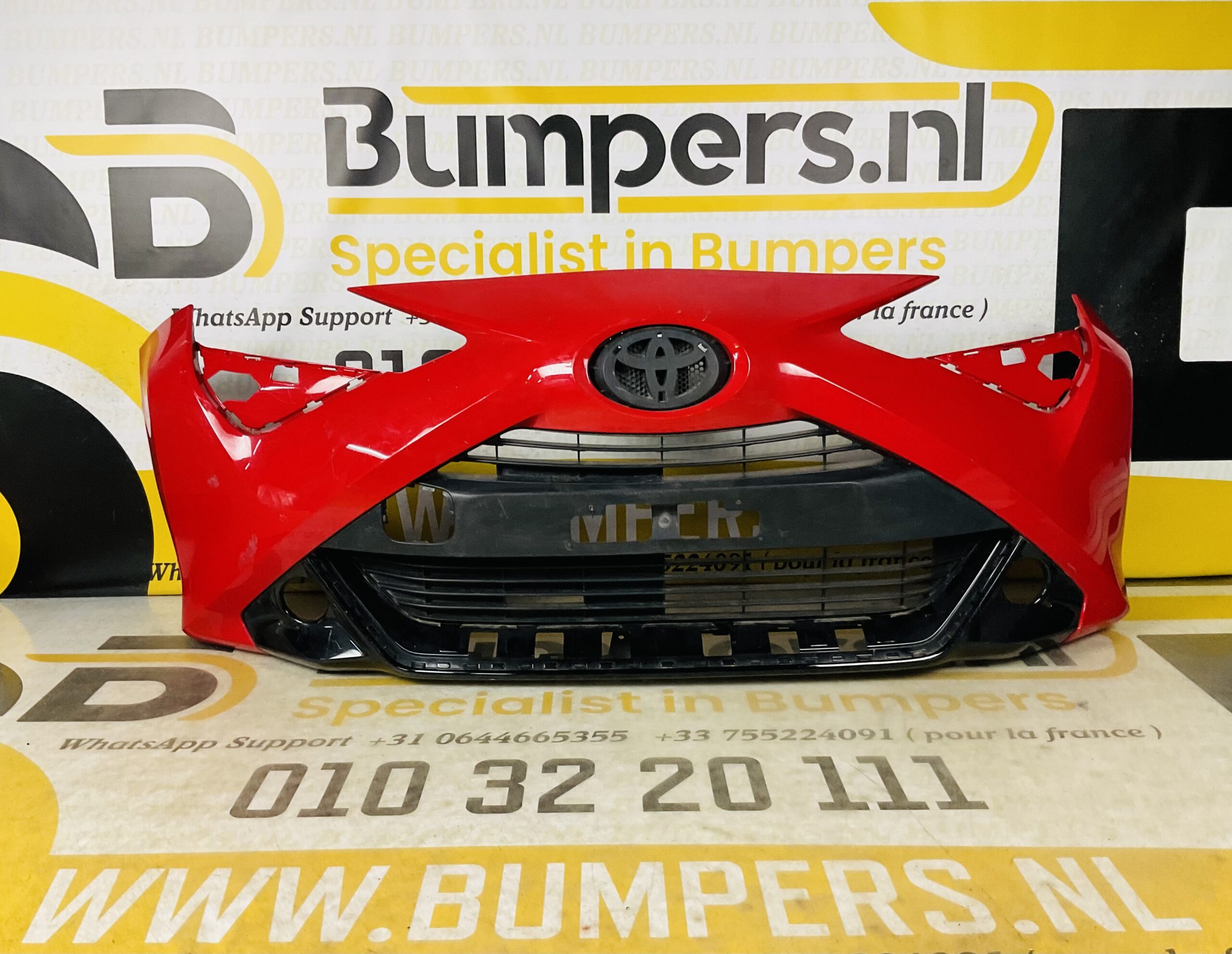 Bumper Toyota Aygo Facelift Voorbumper D Z Bumpers Nl