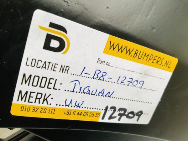 BUMPER Volkswagen Tiguan 5NA 2016-2020 5NA807221 VOORBUMPER 1-B8-12709z
