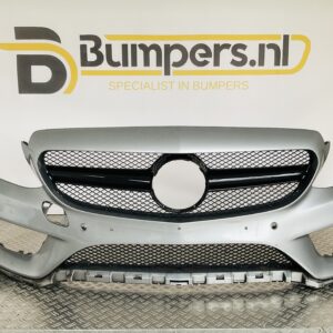 BUMPER Mercedes C Klasse W205 AMG 4xpdc 2014-2017 VOORBUMPER 1-A9-12739z