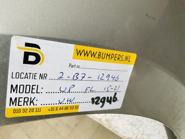 BUMPER Volkswagen Up Facelift 2017-2024 1S0807221 VOORBUMPER 2-B7-12946z