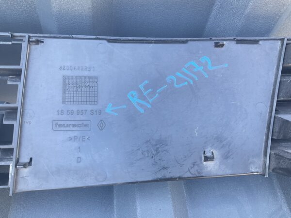 BUMPER Grill Renault Clio III Voorbumper 1859957S19 Rooster RE-21172