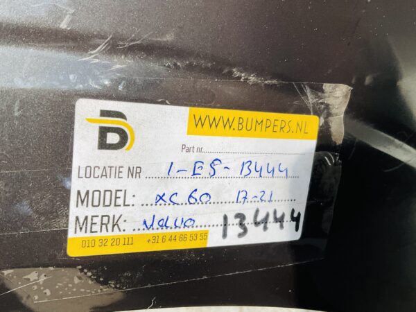 Bumper Volvo XC60 XC-60 2017-2021 31425160 Voorbumper 1-E5-13444R