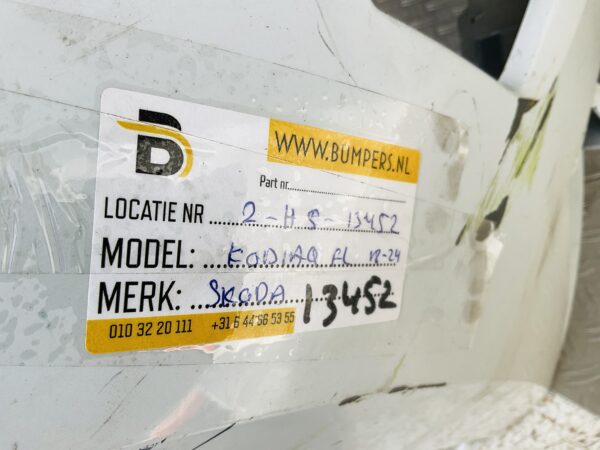 Bumper Skoda Kodiaq Facelift 2018-2024 565807221H Voorbumper 2-H2-13452R