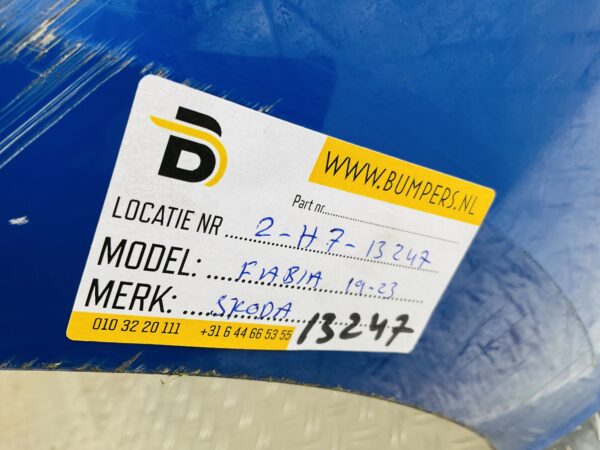 Bumper Skoda Fabia 2019-2023 6V0807221F Voorbumper 2-H7-13247R