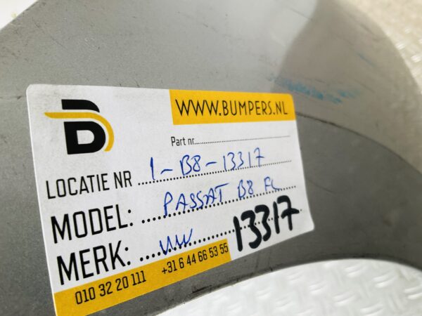 Bumper Volkswagen Passat B8 Facelift 4xpdc 2018-2021 3G0807221 Voorbumper 1-B8-13317R