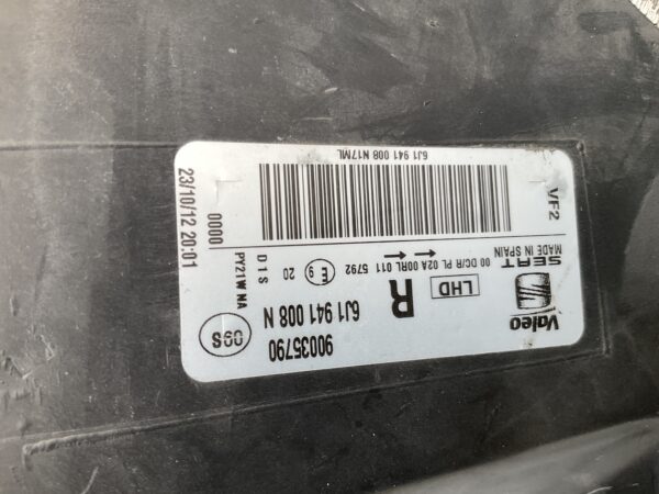 KOPLAMP SEAT IBIZA 6J LED XENON 6J1941008N 90035790 RECHTS SE-8264
