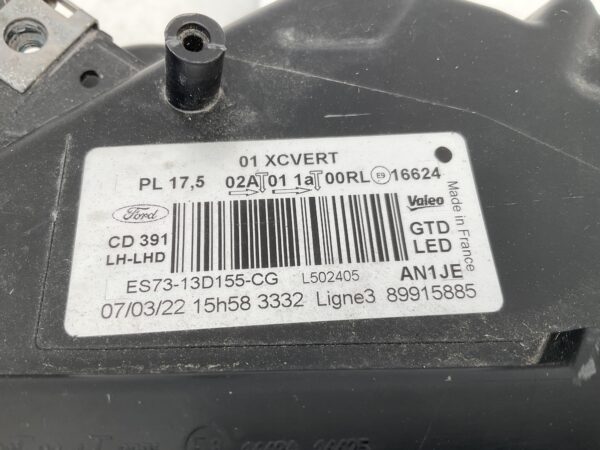KOPLAMP FORD MONDEO DYNAMIC LED ES73-13D155-CG LINKS FO-8140