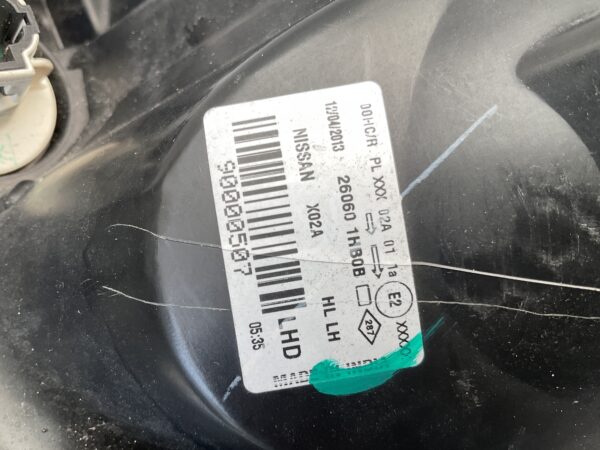 KOPLAMP NISSAN MICRA K13 260601HB0B LINKS NI-8115