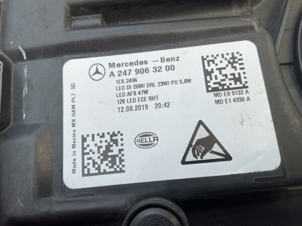 KOPLAMP MERCEDES GLB X247 HIGH LED A2479063200 RECHTS MB-8051