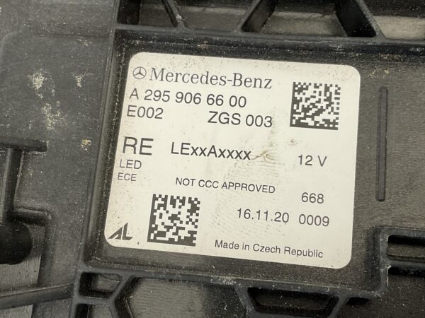 KOPLAMP MERCEDES W295 EQS DIGITAL LIGHT A2959066600 RECHTS MB-5179