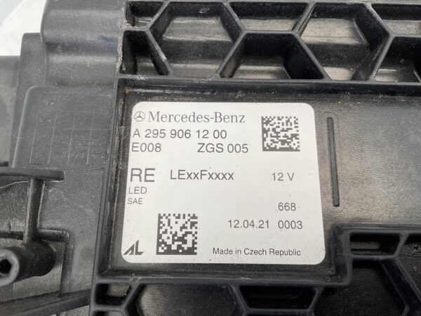 KOPLAMP MERCEDES W295 EQS DIGITAL LIGHT A2959066600 RECHTS MB-5498