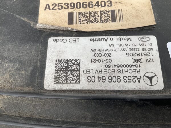 KOPLAMP MERCEDES GLC W253 FACELIFT A2539066403 RECHTS MB-5404