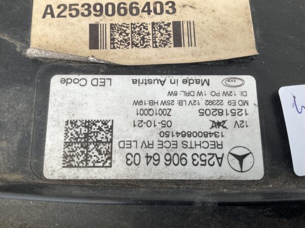 KOPLAMP MERCEDES GLC W253 FACELIFT A2539066403 RECHTS MB-5404