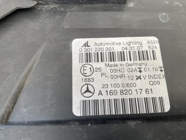 KOPLAMP MERCEDES B KLASSE W169 A1698201761 LINKS MB-8317