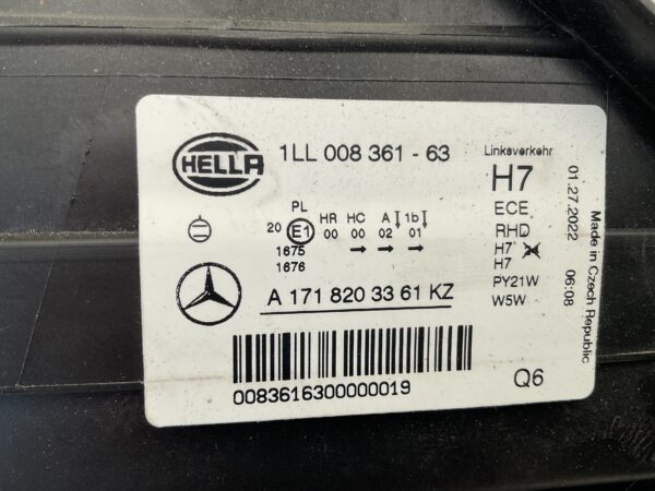 KOPLAMP MERCEDES SLK LED A1718203361 LINKS MB-3771