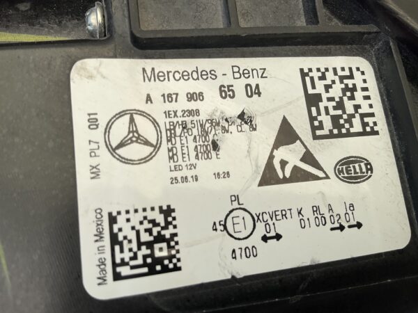 KOPLAMP MERCEDES GLE W167 MULTIBEAM LED A1679066504 LINKS MB-5546