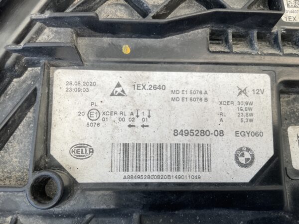 KOPLAMP 5 SERIE G30 G31 FACELIFT LED 8495280-08 1EX2640 RECHTS BM-8172