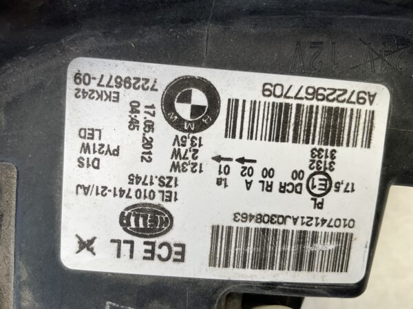 KOPLAMP BMW 1 SERIE F20 F21 XENON 1EL010741-21 LINKS BM-8371