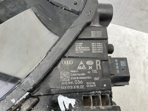KOPLAMP AUDI A6 C8 4K MATRIX LED 4k0941036 RECHTS A-8212