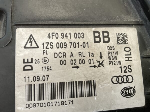 KOPLAMP AUDI A6 C6 4F 4F0 XENON A-4F0941003 LINKS A-8368