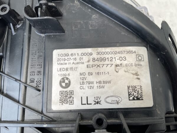 KOPLAMP BMW 5 SERIE G30 G31 ADAPTIVE LED 849912103 LINKS BM-4784