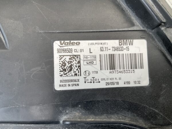KOPLAMP BMW X1 F48 734653315 LINKS BM-4544