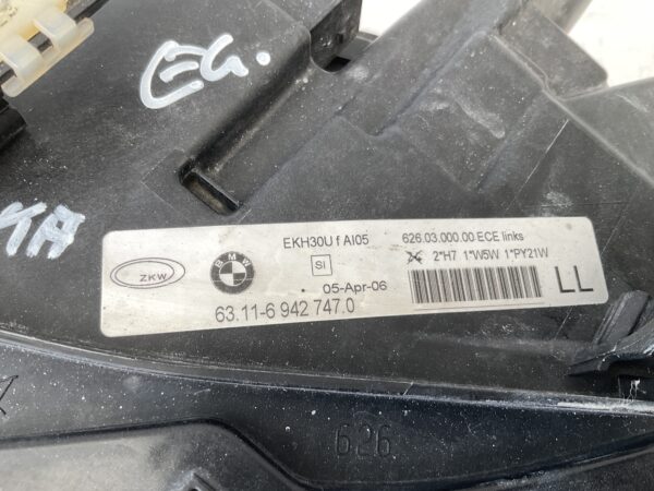 KOPLAMP BMW 3 SERIE E90 E91 HALOGEEN 6311-69427470 LINKS BM-8482