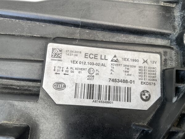 KOPLAMP BMW 3 SERIE F30 F31 LCI ADAPTIVE LED 745348801 RECHTS BM-4473