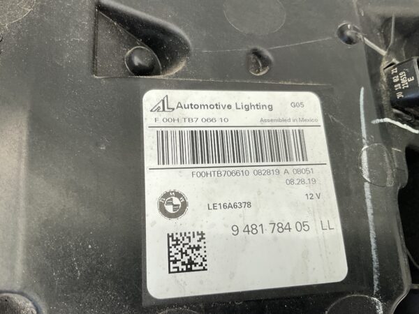 KOPLAMP BMW X5 G05 FULL LED LE16A6378  948178405 RECHTS BM-5236