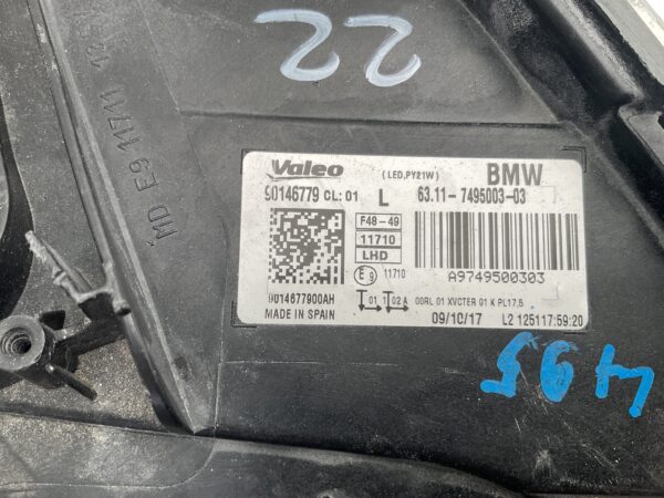 KOPLAMP BMW X1 F48 FULL LED 63117495003 03 LINKS BM-5118
