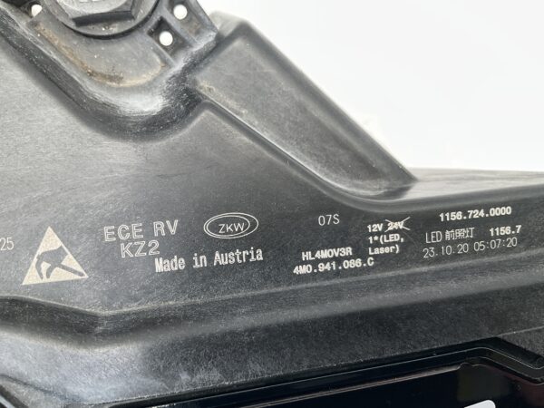 KOPLAMP AUDI Q7 4M FACELIFT LASER LED 4M0941086C RECHTS A-4588