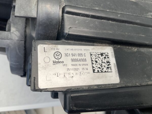 KOPLAMP VOLKSWAGEN PASSAT B8 3G HALPGEEN 3G1941005C LINKS VW-5378