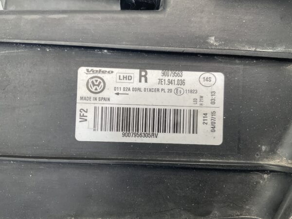 KOPLAMP VOLKSWAGEN TRANSPORTER FULL LED 7E1941036 LINKS VW-4960