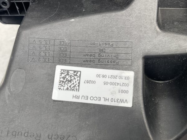 KOPLAMP VOLKSWAGEN ID3 10B941006A RECHTS VW-4376