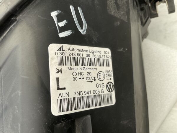 KOPLAMP VOLKSWAGEN SHARAN HALOGEEN 7N5941005G LINKS VW-8070