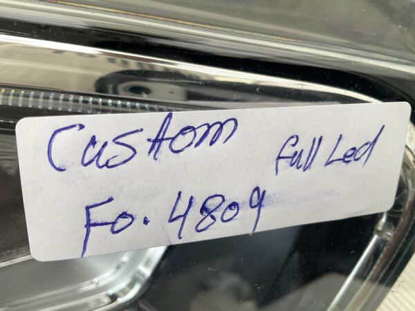 KOPLAMP FORD TRANSIT CUSTOM FACELIFT FULL LED JK2113W030DH RECHTS FO-4809