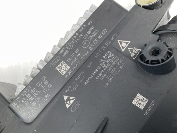 KOPPLAMP AUDI ETRON E-TRON GT LASER LED 4J3941085 LINKS A-8345