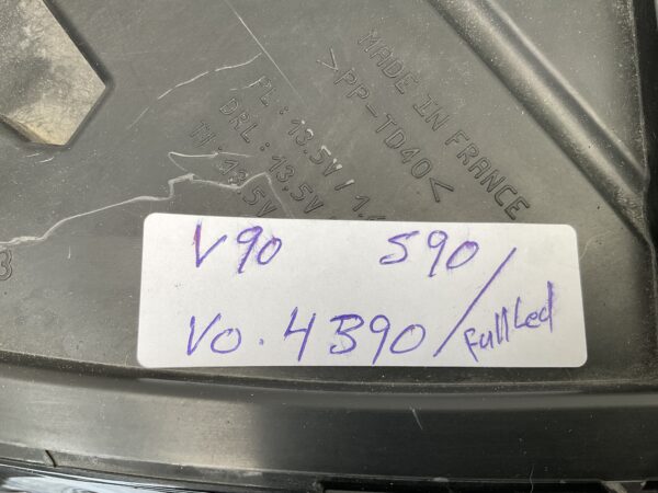 KOPLAMP V90 S90 FULL LED 32228682 LINKS VO-4256