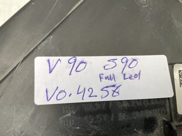 KOPLAMP V90 S90 FULL LED 32228677 RECHTS VO-4597