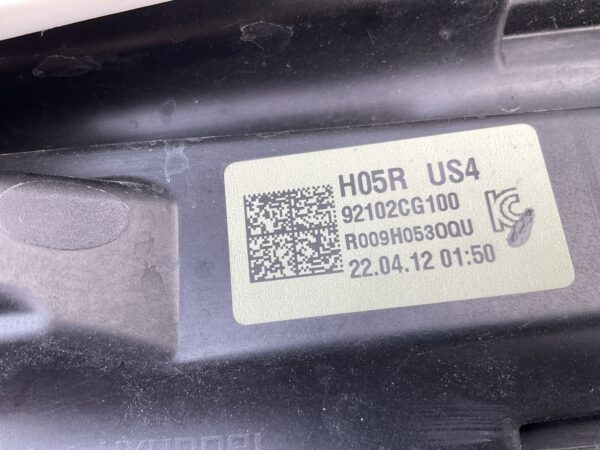 KOPLAMP HYUNDAI STARIA VAN 92102CG100 CG921-61080 H05R US4 RECHTS HY-8341
