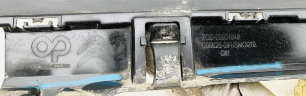 Achterbumper Lip  Citroen C4 9834697980 Diffuser C-213305