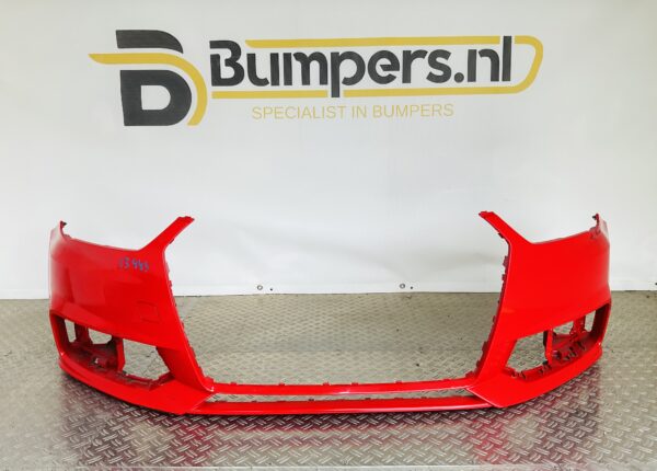 Bumper Audi A1 8xA Facelift 15-19 8XA807437 Voorbumper 1-H7-13944z