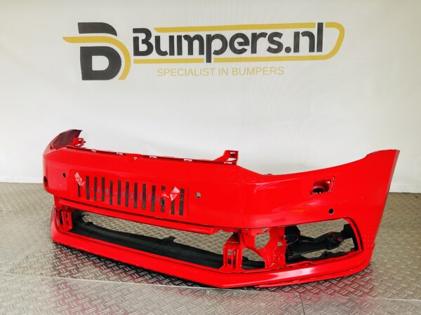 Bumper Volkswagen Polo 6C GTI 2013-2017 kls 6C0807221H Voorbumper 1-C9-13972z