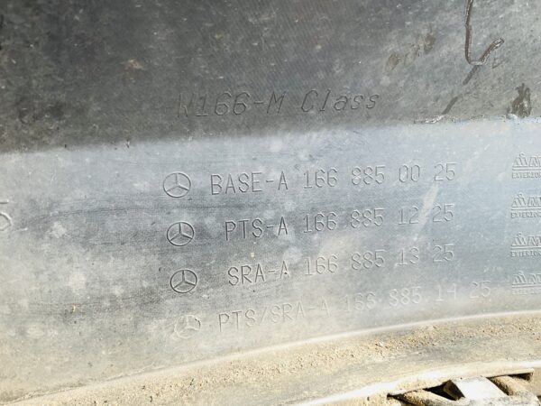 Bumper Mercedes ML A166 M Klasse kls 6xpdc A1668850025 Voorbumper 1-A10-14012z