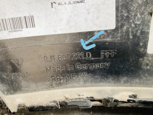 Bumper Porsche Taycan 9J1 6xpdc 9J1807221 Voorbumper 2-B9-14195z