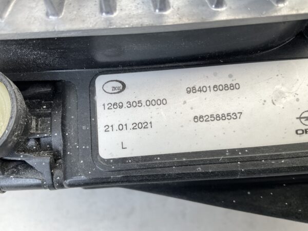 KOPLAMP OPEL ASTRA K 22-23 FULL LED LUX 9840160880 LINKS OP-3646