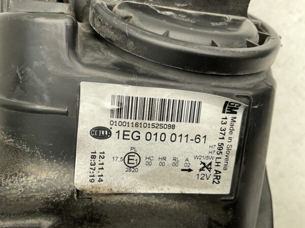 KOPLAMP OPEL ASTRA J 09-12 LED 1EG010011-61 LINKS OP-4014