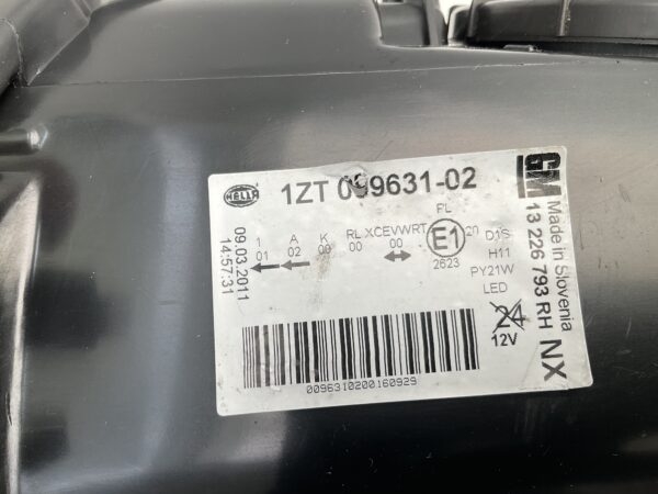 KOPLAMP OPEL INSIGNIA XENON 13226793 RECHTS OP-5301