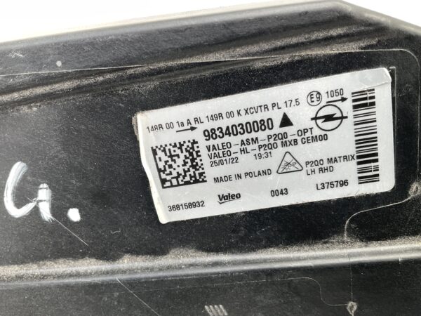 KOPLAMP OPEL MOKKA B FULL LED 9834030080 LINKS OP-8019