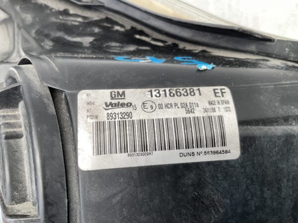 KOPLAMP OPEL CORSA D HALOGGEN 13186381 LINKS OP-8250